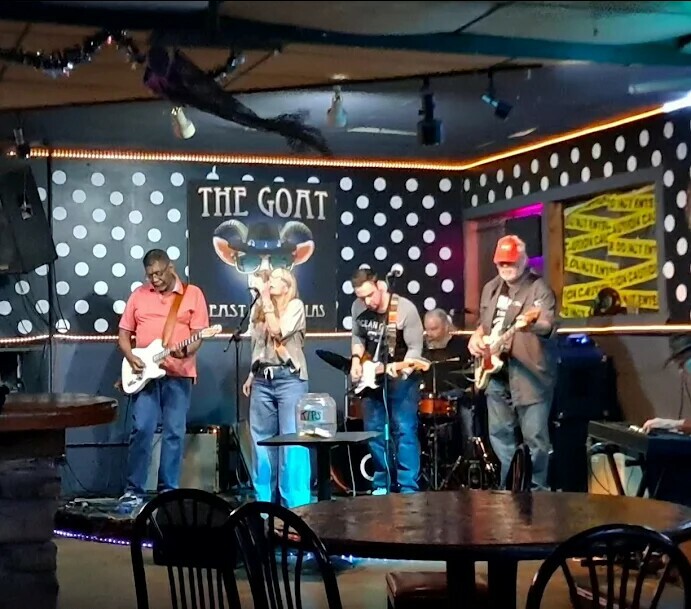 Live band at The Goat